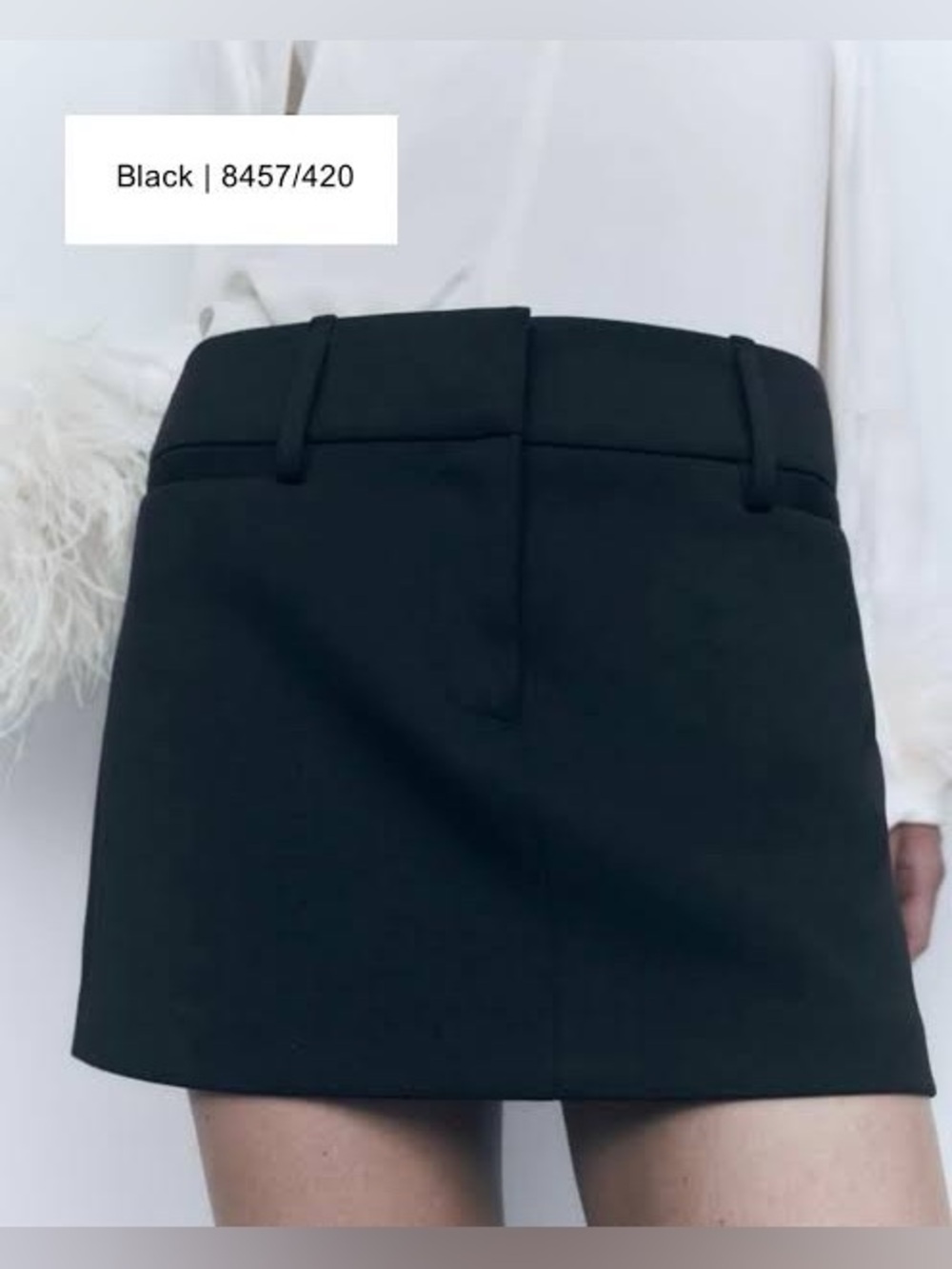 Zara Low Rise Mini Skirt